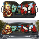 Ben 10 Teams Car Auto Sunshades