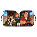 Ben Tennyson Gwen Tennyson Grandpa Max Ben 10 Car Auto Sunshades