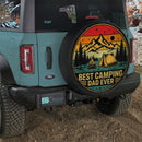 Best Camping Dad Ever Car Spare Tire Cover