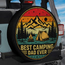 Best Camping Dad Ever Car Spare Tire Cover