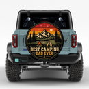 Best Camping Dad Ever Car Spare Tire Cover