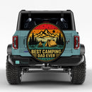 Best Camping Dad Ever Car Spare Tire Cover