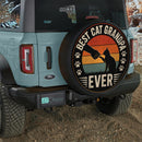 Best Cat Grandpa Ever Car Spare Tire Cover
