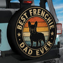 Best Frenchie Dad Ever Car Spare Tire Cover