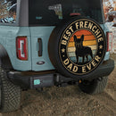 Best Frenchie Dad Ever Car Spare Tire Cover