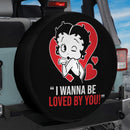 Betty Boop I Wanna Be Love By You Car Spare Tire Cover