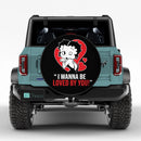Betty Boop I Wanna Be Love By You Car Spare Tire Cover