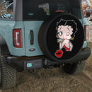 Betty Boop Red Kiss Car Spare Tire Cover