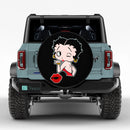 Betty Boop Red Kiss Car Spare Tire Cover