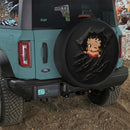 Betty Boop Tearing Car Spare Tire Cover