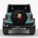 Betty Boop Tearing Car Spare Tire Cover