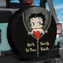Betty Boop Zip Get In Shit Down Shut Up Hold On Car Spare Tire Cover