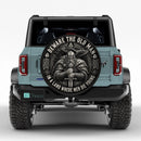 Beware The Old Man In A Land Where Men Die Young Car Spare Tire Cover