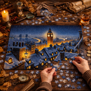 Big Ben London in Winter Jigsaw Puzzle
