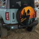Bigfoot Ew People Car Spare Tire Cover
