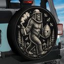 Bigfoot Beekeeper Car Spare Tire Cover