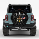 Bigfoot Drive Green Jeep Duck Car Spare Tire Cover