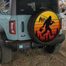 Bigfoot Fishing Car Spare Tire Cover