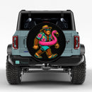 Bigfoot Summer Vibe Car Spare Tire Cover