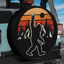 Sasquatch Bigfoot Say Hi Vintage Jeep Car Spare Tire Cover
