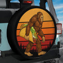 Big Foot With Tacos Car Spare Tire Cover