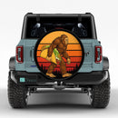 Big Foot With Tacos Car Spare Tire Cover