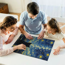 Cat Starry Night Jigsaw Puzzle