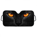 Black Cat Eyes Custom Car Windshield Sunshades