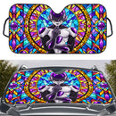 Black Frieza Dragon Ball Super Stained Glass Custom Car Windshield Sunshades