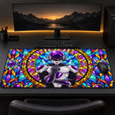 Black Frieza Dragon Ball Super Stained Glass Desk Mat