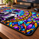 Black Frieza Dragon Ball Super Stained Glass Desk Mat