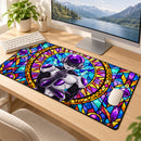 Black Frieza Dragon Ball Super Stained Glass Desk Mat