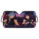 Black Star x Tsubaki Soul Eater Custom Car Windshield Sunshades