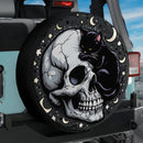 Black Cat Skull Jeep Car Spare Tire Cover