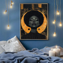 Black Woman Spiritcore - Living Room - Canvas Wall Art - Print - Wall Decor