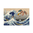 Blastoise Charizard Pokemon The Great Wave Jigsaw Puzzle