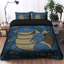 Blastoise Stained Glass Bedding Set