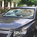 Blastoise Charizard Pokemon The Great Wave Custom Car Windshield Sunshades