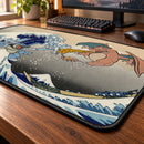 Blastoise Charizard Pokemon The Great Wave Desk Mat