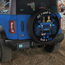 Blue Jeep Scooby Doo Love Dog Car Spare Tire Cover
