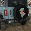 Boba Fett Unzipped Jeep Car Spare Tire Cover