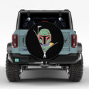 Boba Fett Unzipped Jeep Car Spare Tire Cover