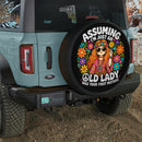 Bohe Girl Assuming I_m Just An Old Lady Car Spare Tire Cover
