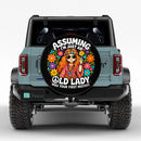 Bohe Girl Assuming I_m Just An Old Lady Car Spare Tire Cover