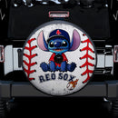 Bostons Red Sox Car Spare Tire Cover With Camera Hole