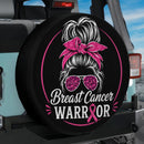 Breast Cancer Warrior Car Spare Tire Cover