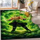 Broly Moonlight Rectangular Area Rug