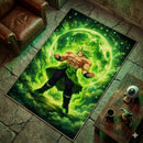 Broly Moonlight Rectangular Area Rug