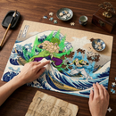 Broly Vs Gogeta Dragon Ball The Great Wave Jigsaw Puzzle