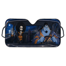 Brook And Jinbe Anime One Piece Custom Car Windshield Sunshades